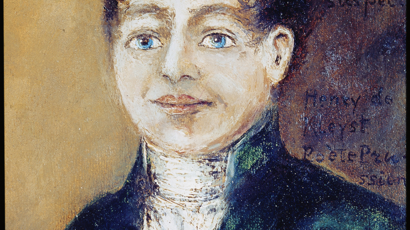Amateur-Portrait von Heinrich von Kleist als Kriegsgefangener in Frankreich