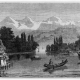 Die Aarinsel bei Thun, auf der Heinrich von Kleist kurzzeitig lebte