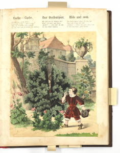 Den Kindern zu Lust und Freuden (Stuttgart, ca 1867), Das Versteckspiel