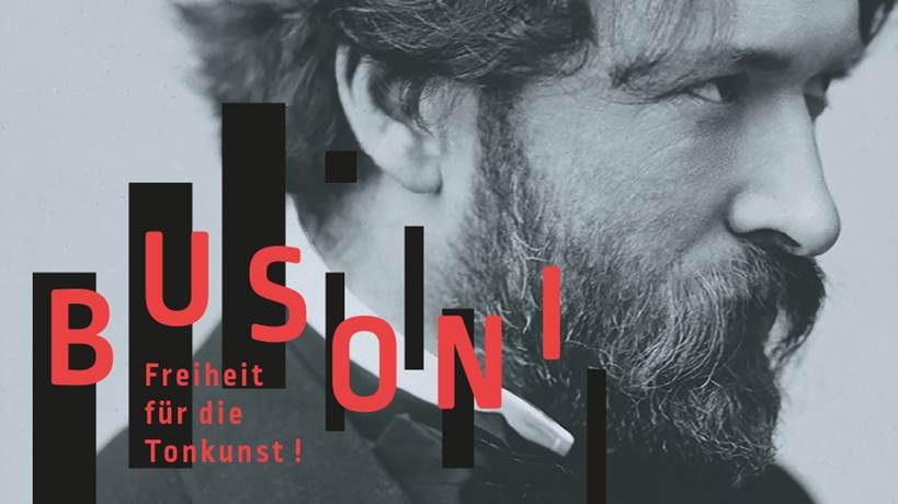 Ausstellungsplakat BUSONI